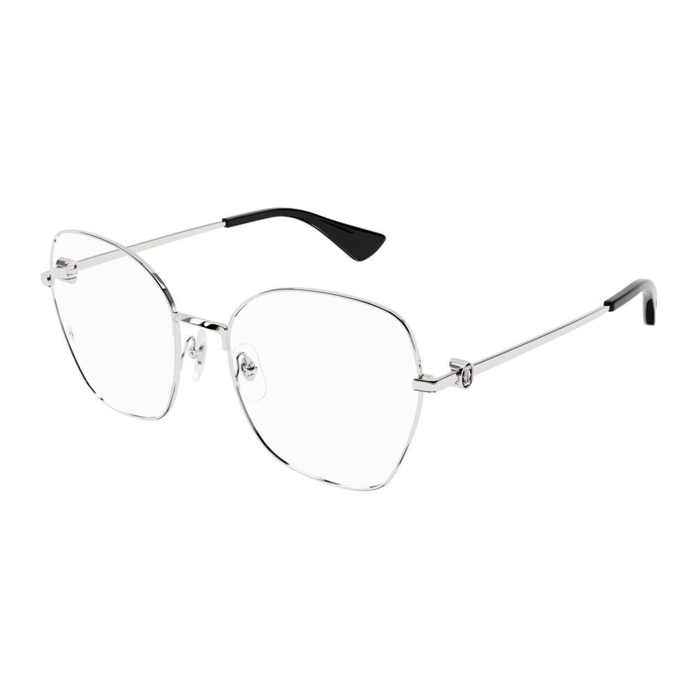 Cartier CT0413o-002 Eyeglasses Silver Metal